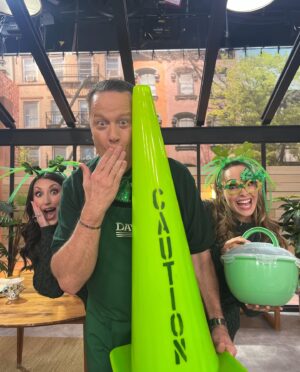 David Venable Instagram - Caution: Leprechaun Crossing! ☘️ @chelseaphillipsreidqvc @rachelellisqvc

Friends, feel the luck of the Irish all day today & tomorrow with 5 Easy Pays on EVERYTHING! Plus, enjoy select Sale Prices & 5 Easy Pays on select Irish Imports during our 35th Annual St. Patrick’s Day Sale! 🍀 Get ready to celebrate and shop the sale at the link in my bio!  #happyDance #LoveQVC #stpatricksday #leprachaunsrule #luckoftheirish
