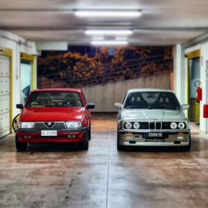 Davide Cironi Instagram - First & Last pollastre
#DalPollaioAllaPista #AlfaRomeo #BMW #75 #E30