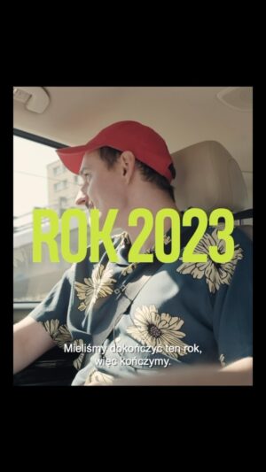 Dawid Podsiadło Instagram - Aniwersaż 2023. 
Czegoś koniec, czegoś początek.