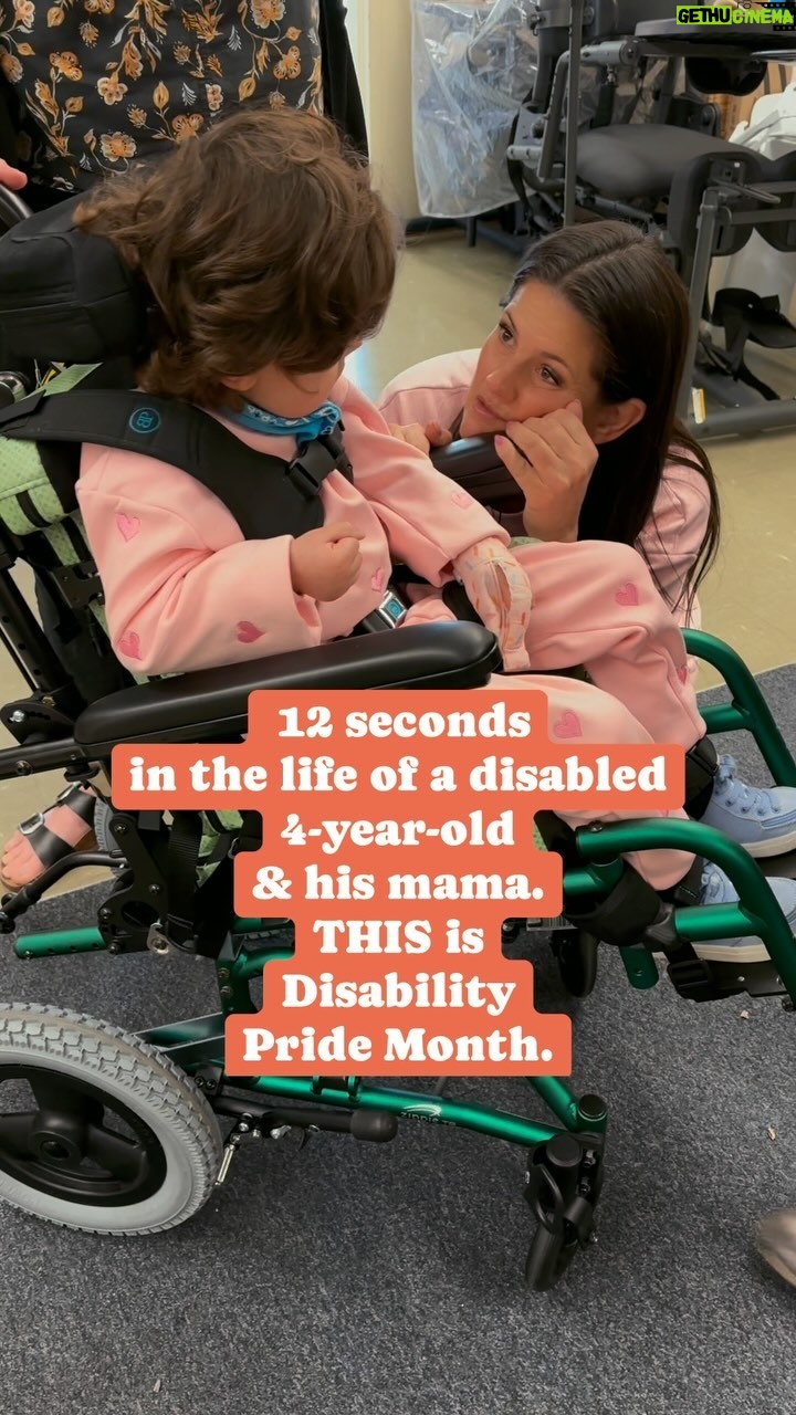 Dawn McCoy - 3 Likes - It’s Disability Pride Month.💜🌈
So proud of my miracle survivor boy & his first set of “wheels!”
Waylon got his first wheelchair in March…
And I just found this video our nanny captured of us trying it out for the first time.
I can still feel all of the emotions I was feeling when I look at my face here.
“You’re so brave!”
(I can’t believe my 4-year-old needs a wheelchair.
Be positive, Dawn!)
“This is so neat! It’s your first set of wheels, Waylon! Wow!”
(But he shouldn’t have ever needed a wheelchair - if not for child abuse.)
“This is so cool, Waylon!”
(But he does now and we have to roll with it. Pun intended☺️)
“Let’s go!!!”
I see allllll of those emotions in this short 12-second video.
And that is how we “roll” most of the time:
Joy…
Challenge…
Big little win…
Sadness…
Change…
More Joy…
PTSD…
Excitement…
Acceptance in what is…
Hope in what may be…
Peace.
I see all of those and more when I see this pep talk to my son.
And that’s just a snapshot from March.
12 seconds in the world of disability.
The joy. The challenges. The fears. The hopes.
All of it.
Right there in a mother’s unedited face.
#JusticeForWaylon
#lovingwayfoundation