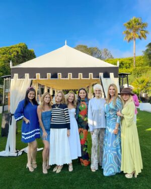 Dawn McCoy Instagram - Another magical July 4th in Malibu, thanks to @MollAnderson & Charlie.
Every time Moll brings this crew together…magic happens.
And every time magic happens, core memories are made…
Especially for my little guy.🩵
Grateful for all all of these lovely ladies (& men) that Moll & Charlie bring together every year - and grateful for every new core memory made with them all.
These are cherished times.🩵❤️

My dress: @houseofmbr (also comes in a long caftan version!)💙