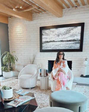 Dawn McCoy Instagram - Happy Sunday morning from @AzureSkyHotelPS - probably the quietest, most serene hotel I’ve ever stayed in Palm Springs…and it’s adults-only. 🌴
Probably helps with that quiet and serene stuff.☺️

Looking at this picture, I see the 46-year-old I always wanted to be.
Life isn’t just how I pictured it would be, mind you…
but I am WHO I thought I would be.
A mother…
Working in the entertainment space…
Strong…
Silly…
Fun…
Fierce…
Creative…
Kind…
Advocating for children - and for those who need a little extra help…
With a career that allows me to travel - and a beautiful home to come home to…
And with long hair.
I always knew I’d have long hair well into my 40s.☺️

There’s nothing I love more than being a mom, but getting to go on short work trips that remind me I’m a woman too, is not so bad either…
Especially because I always have my little love-of-my-life to come home to.
Feeling very grateful today after a really productive-yet-intense week…and thankful for some serious stamina, hard-won work ethic & fight.🩷🧡
Comment SHOP below to receive a DM with the link to shop my look in this post on my LTK ⬇ https://liketk.it/4Jqqq

📷: @kelseyblue90