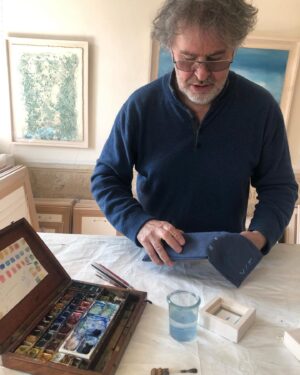 Dayle Haddon Instagram - Quick stop to see my dear friend from years ago in his atelier in Beaumont en Auge, Antoine Vit. Such a pleasure after all the years. His kindness, creativity and generosity is the same. It’s a profound affirmation that we are deeply the same no matter where we live or what we do. Exchanging this common ground is energizing and confirms my faith in humanity. Joyous day!! #normandy #springinthecountry #artist #atelier #art #creatuvity #humanity @antoine_vit_painter @beaumontenauge