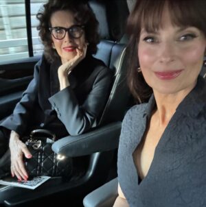 Dayle Haddon Instagram - I grew up with a glamorous mother @daylehaddon who wore Dior and worked with that illustrious fashion house for many magazines, films and events, all my years growing up. 

Most everyone thinks their mother is amazingly beautiful, as they should, but I also had irrefutable proof, and admired her greatly for it! 

I made many friends when I went to school in Paris, one of which is the extraordinarily kind and magical @mathildefavier who is the PR Director at Dior, and it was so lovely to have those two worlds collide last night at the @dior fashion show in the Brooklyn Museum. 

The show was spectacular and it was so much fun to be decked in Dior alongside my mom, and meet all her longtime friends from her career in the fashion world. She is so loved and has always carried herself with such grace, class and a passion for what she does. It was an honor to bear witness to all of it! ✨✨

#motherdaughterlove #daylehaddon #fashionicons #dior #mariagraziachiuri #mathildefavier #diorfashionshow #innerchildlove #generationalstyle