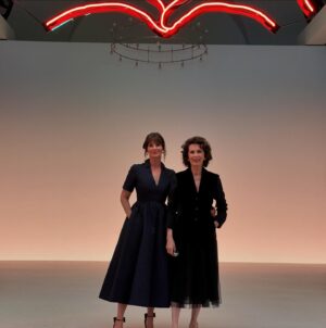 Dayle Haddon Instagram - I grew up with a glamorous mother @daylehaddon who wore Dior and worked with that illustrious fashion house for many magazines, films and events, all my years growing up. 

Most everyone thinks their mother is amazingly beautiful, as they should, but I also had irrefutable proof, and admired her greatly for it! 

I made many friends when I went to school in Paris, one of which is the extraordinarily kind and magical @mathildefavier who is the PR Director at Dior, and it was so lovely to have those two worlds collide last night at the @dior fashion show in the Brooklyn Museum. 

The show was spectacular and it was so much fun to be decked in Dior alongside my mom, and meet all her longtime friends from her career in the fashion world. She is so loved and has always carried herself with such grace, class and a passion for what she does. It was an honor to bear witness to all of it! ✨✨

#motherdaughterlove #daylehaddon #fashionicons #dior #mariagraziachiuri #mathildefavier #diorfashionshow #innerchildlove #generationalstyle