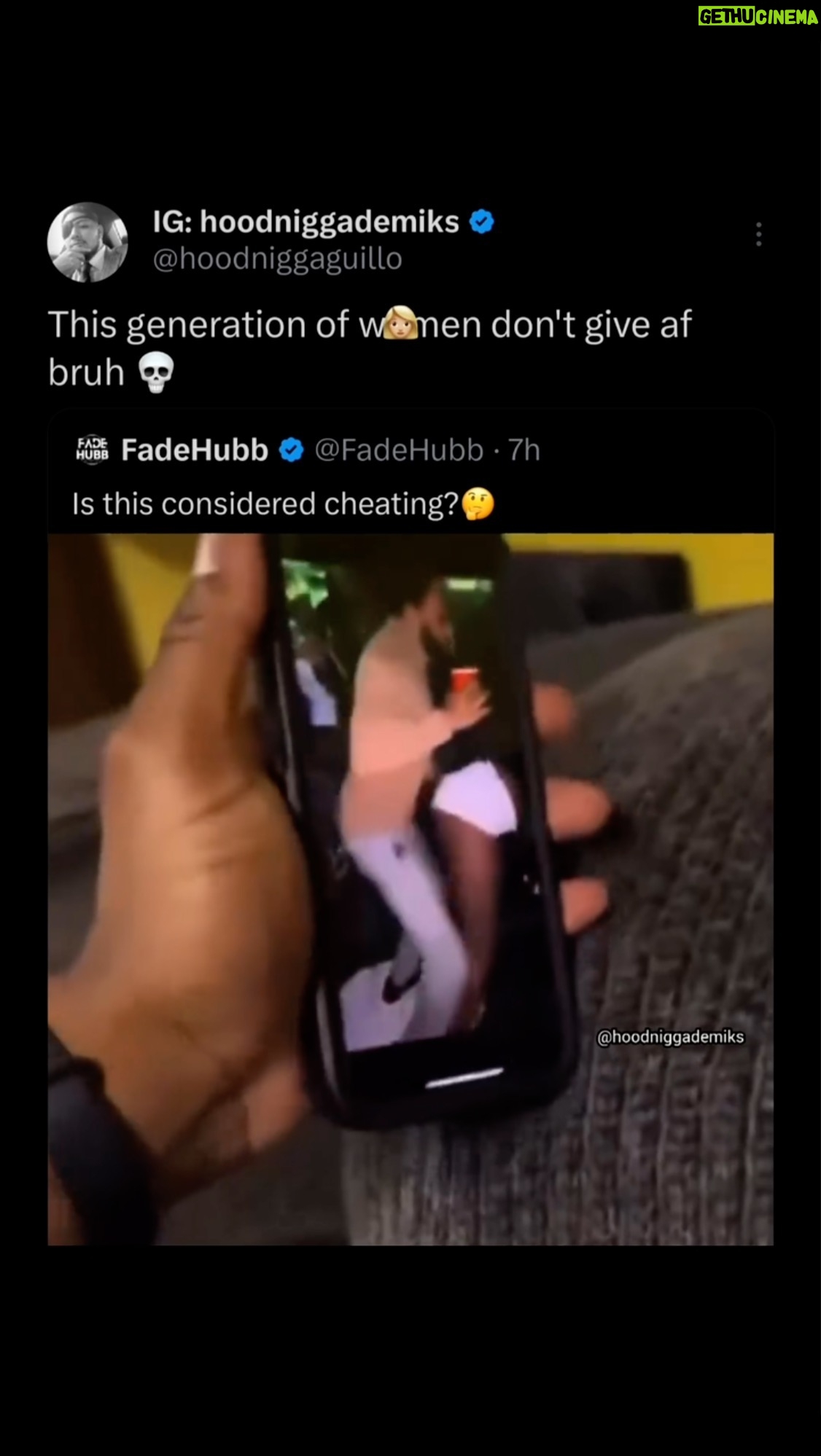 Daym Drops - 1.2K Likes - 🤣🤣🤣🤣 ION Care WHAT a 🥷 send me bout’ Beloved!! She knows the Vibes already…. “You act up FIRST, I act up WORSE!” 👀🤷🏾♂️
I’m not gonna be upset!! It doesn’t CHANGE how I get my MONEY! 🤣🤷🏾♂️
Y’all 🥷’s stay HURT to your CORES!! How can my Cinnamon Apple DO ME like this?? 👀👀🤣🤣🤣🤣🤣 and it’s probably because you have NOWHERE to go after y’all breakup 🤣🤣🤣
You’re hustlin’ BACKWARDS with all of that crying my 🥷’s!! Nah, go and get your Money Up! Get your Credit Scores TIGHT & RIGHT!! Work on a MEAN portfolio! Get focused on purchasing a FEW properties that ADD value to your Hustle and then open up your DELI of DELIGHTS and call up the next number that’s on 😈 time!!
“Now serving Number 69! Now serving Number 69!” 🙌🏾💯🙌🏾
Cuz ain’ NO WAY I’ll ever be STRESSED over NO MESS! 🤣✌🏾🤣