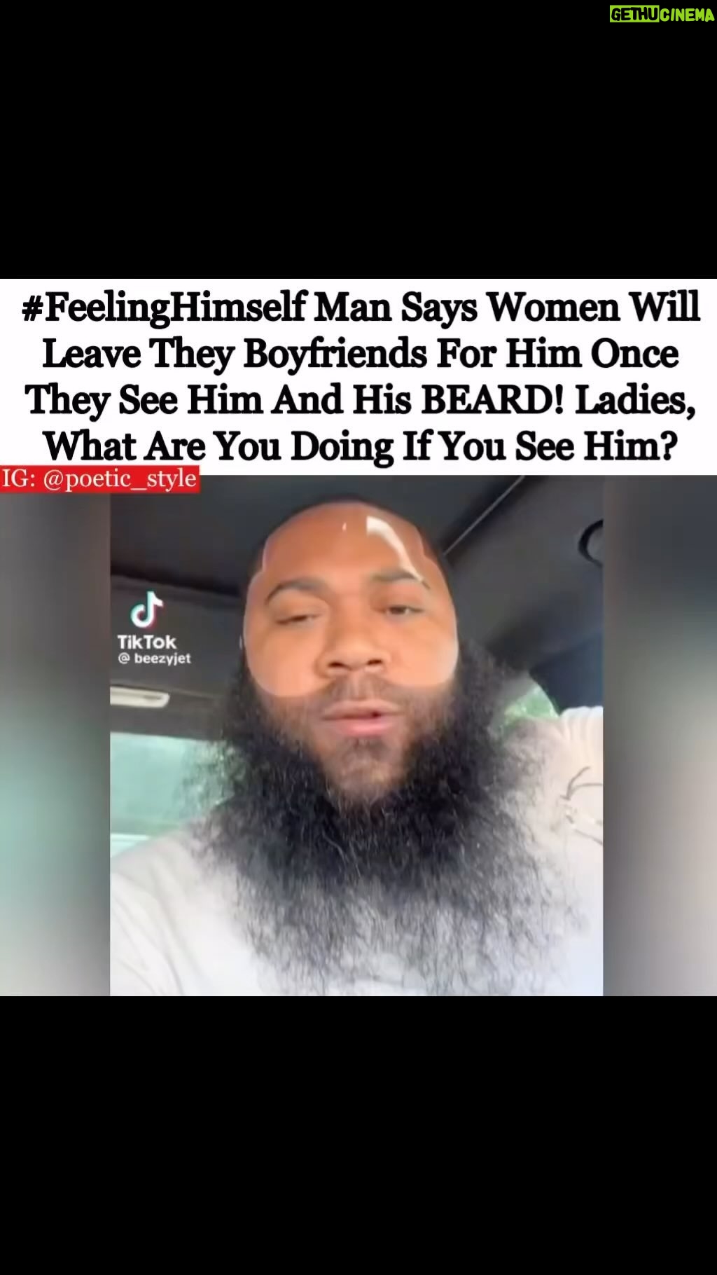 Daym Drops - 665 Likes - As the Self-Appointed President & Client of the EBC (Epic Beard Club) WE do not Claim this 🥷 here!! 👎🏾👎🏾👎🏾
We are upset at both him and his Barber for allowing such NEGROCITIES to take place on his face and upon further investigation; we have denied this 🥷 any and all rights to future opportunities within the EBC; until he removes the estranged blow out kit woolly mammoth hairs and comes BACK to a naturally matured Beard Game! 🙌🏾💯🙌🏾