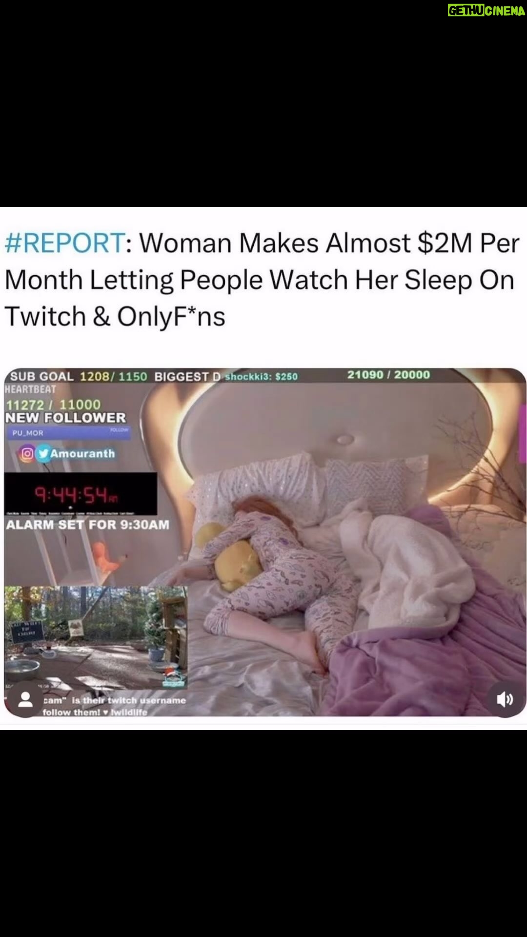 Daym Drops - 1K Likes - Way’Ment!! 2M a month for Sleeping?? 👀🤣🤣🤣 Now I know this post is lyin’!! Cuz’ Ain’ NO WAY Simp City is Simpin’ THIS HARD!! 🤣🤣🤣
I know sons aren’t paying WILD PRICES to watch a Woman SLEEP!! 🤣 I know y’all 🥷’s are DOWN BAD but there’s NO WAY it has gotten THIS BAD?!? 👀🤣🤣🤣🤣🤣🤣🤷🏾♂️
Either way Ladies, follow me on my NEW #Twitch & OF Channels, “REM Daddy” I’m trynna SEE sumpin’ 🤣🤣🤣