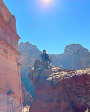 Daz Black Instagram - Since I was 8 years old I have wanted to come here. And it lived up to the hype. I am officially Indiana Jones #petrajordan