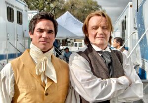 Dean Cain Instagram - #ThrowbackTuesday on set with the incomparable Jon Voight for the amazing film, SEPTEMBER DAWN.  #Calgary 
2007