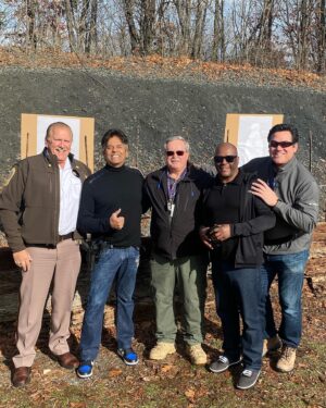 Dean Cain Instagram - Range time with the sheriff!! @erikestradaofficial @cacf_foundation_celbrity_team @cacf_501c3_team_media 
@cacf_org