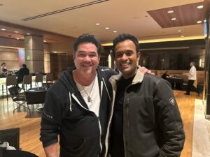 Dean Cain Instagram - An absolute honor to spend some time with a future President of the United States.