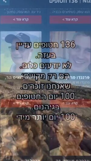 Dean Miroshnikov Instagram - הייתי שם רק שבועיים. שבועיים בגיהנום.
שבועיים במקום ממנו יצאו החולדות ופגעו בחפים מפשע: ילדים, נשים, מבוגרים וגברים. הם הפתיעו אותנו. הם פגעו בליבה של עם ישראל. 100 ימים עברו, ו 136 חטופים עדיין שם. בגיהנום. חלשים, מפוחדים בלי אוכל, בלי אור יום, בלי לדבר עם המשפחה. בכל יום שהייתי שם, ידעתי שהסכנה עורבת בכל פינה. בכל פינה. אבל עם זאת, כל יום דיברתי עם אשתי עם המשפחה. לחטופים אין את האופציה הזו. 100 ימים הם שם. 100 ימים יותר מידי. אני, אשתי היקרה, תודה שהיית חזקה בימים בהם הייתי שם. אני אוהב אותך. 

הפעם אני מוכן. הם כבר לא יפתיעו אותנו. פגשתי לוחמות ולוחמים שמוכנים. לכל קריאה. אמן והחטופים  שיחזרו כמה שיותר מהר. בריאים בגוף ובנפש.
#bringthemhomenow