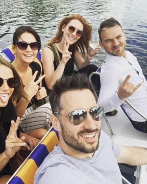 Debbi Instagram - Band on the Water ❤️😘💪