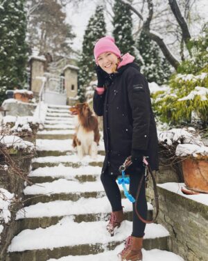 Debbi Instagram - The winter wonderland 🌨⛄️❄️#mrwoody#debbilife