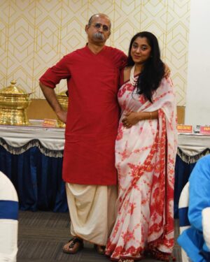 Debleena Sen Instagram - Pisi and Moshai’s 50th anniversary celebrations. Such a fun time with family. 

#familytime #50thanniversary #cousins #bengaliwomen #siblings