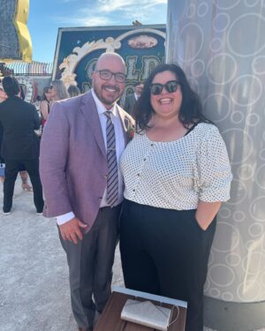 Debra DiGiovanni Instagram - My friend Pete got married yesterday (to Melody! Second pic) and it was such a great night! We cried, we laughed (we were a bit sweaty) and we ate too much. PERFECTION! Congrats Pete & Melody! I love you so much! 🩷 💒
