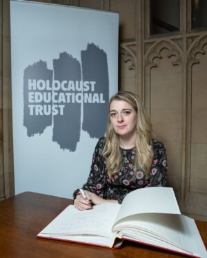 Dehenna Davison Instagram - Earlier this week I signed the @HolocaustUK Book of Commitment ahead of Holocaust Memorial Day today. 

We must never forget the atrocities of the Holocaust and the 6 million lives lost. Together we must continue to stamp out antisemitism in all its forms.