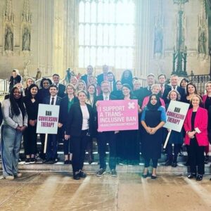 Dehenna Davison Instagram - A very frustrating day in Parliament today. Despite a brilliant cross-party effort, led by @lloydrussellmp, sadly we did not get the Conversion Therapy Prohibition Bill through the House.

After promising to deliver a conversion therapy ban over five years ago, the Government still have not brought forward their own legislation, and today failed to support the Private Members Bill brought forward by Lloyd.

Though we were unsuccessful today, our cross-party efforts will continue until we finally see this abhorrent practiced outlawed for good, for the whole LGBT  community. Nobody should suffer abuse for being who they are. 🏳️‍🌈