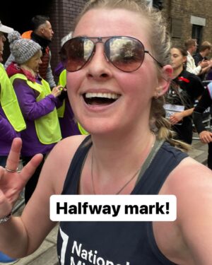 Dehenna Davison Instagram - A quick look back at today’s @londonmarathon. Some brilliant highs (a fair few lows) but I finished it without stopping once, and all to raise money for the brilliant @national_migraine_centre. There’s still time to donate so please do (my aching legs would appreciate it!!) and the link is in my bio 🏃‍♀️ #migraine #migrainewarrior #migraineawareness