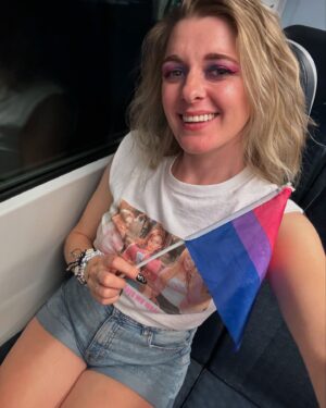Dehenna Davison Instagram - Happy Pride! 🏳️‍🌈 💜🩷💙