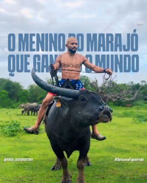Deiveson Figueiredo Instagram - Do Marajó, eu vim com garra, determinação e a vontade de vencer. 

Agora, estou aqui, pronto para mostrar ao mundo mais uma vez do que sou capaz. 👊🏼💥

#DeivesonFigueiredo #DaicoDeusDaGuerra #TeamFigueiredo #UFC #UFCBR #MMA #UFC300 #Marajó #BelémDoPará