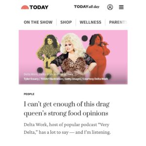 Delta Work Instagram - 🔸🔶🔸 Thank you @joe_lamour for today’s feature on @todayshow 

It was so fun chatting about @verydelta 🔸🔶🔸

✅ Click the link in my bio for the full story. 

@mompodcasts @foreverdogteam