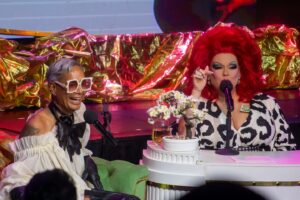 Delta Work Instagram - 🔸🔶🔸 Tonight at midnight the 100th episode of @verydelta drops A DAY EARLY and AD-FREE! 

🔶 IT’S RECORDED LIVE & EXTEMPORANEOUS! 
🔶 AN AUDIENCE! 
🔶 PERFORMERS! 
🔶 and… @sutanamrull returns! It’s VERRRY THAAAT!!! 

@mompodcasts @foreverdogteam 

📸 Photo documentation of this evening courtesy @davidelaffe