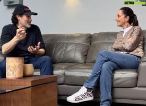Demián Bichir Instagram - Mi querido Demián, gracias por la conversación, escuchar tu punto de vista siempre enriquece.