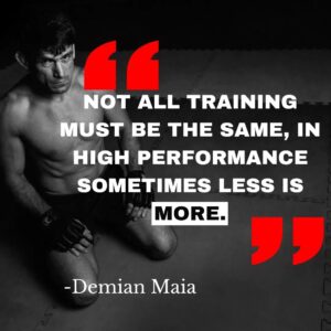 Demian Maia Instagram - 🇧🇷: Às vezes menos é mais
🇺🇲: Sometimes less is more