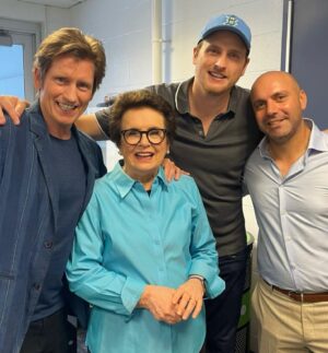 Denis Leary Instagram - What an honor to support the CityParks Foundation Tennis Benefit on Billie Jean King Day at the @usopen. To learn more about the cause and donate, check out @cpfnyc