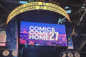 Denis Leary Instagram - Maybe the greatest #ComicsComeHome ever. @alexedelman doing backup vocals on Asshole w @wilfredburr on drums & @marcmaron on lead guitar.  Centennial @nhlbruins cameos during @joanjett Bad Reputation. Plus a ton of cash for @camneelyfdn