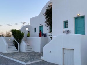 Denis O'Hare Instagram - Our host Christos who made everything beautiful and easy here on Naxos. Ploes Seaside Houses. #naxosgreece #ploesseasidehouses @ploes_seaside_houses @hugoredwood