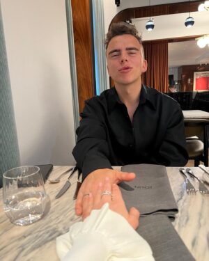 Denis Vasilenko Instagram - A BEAUTIFUL NIGHT OUT @restaurant.john with @nastya_milochka 11 блюд в рамках дегустационного меню это наш личный рекорд 😳