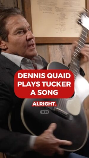 Dennis Quaid Instagram - Dennis Quaid sings Tucker a song.