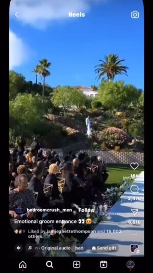 Deon Cole Instagram - F! T! My wedding intro is going to be EXACTLY like this!!! Outfit, music, EVERYTHING!!! Except I’m gonna release some doves.