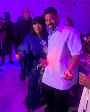 Deon Cole Instagram - What a historical night in NYC!! I had the honor to host/ curate my other mama, our mama @mspattilabelle 80’s birthday party! It was magical! More vids and photos on the way but thank you @suittnyc @anthonyanderson , no ig zuri and everyone involved! Insane night!!! Please go wish the queen happy yall!!!