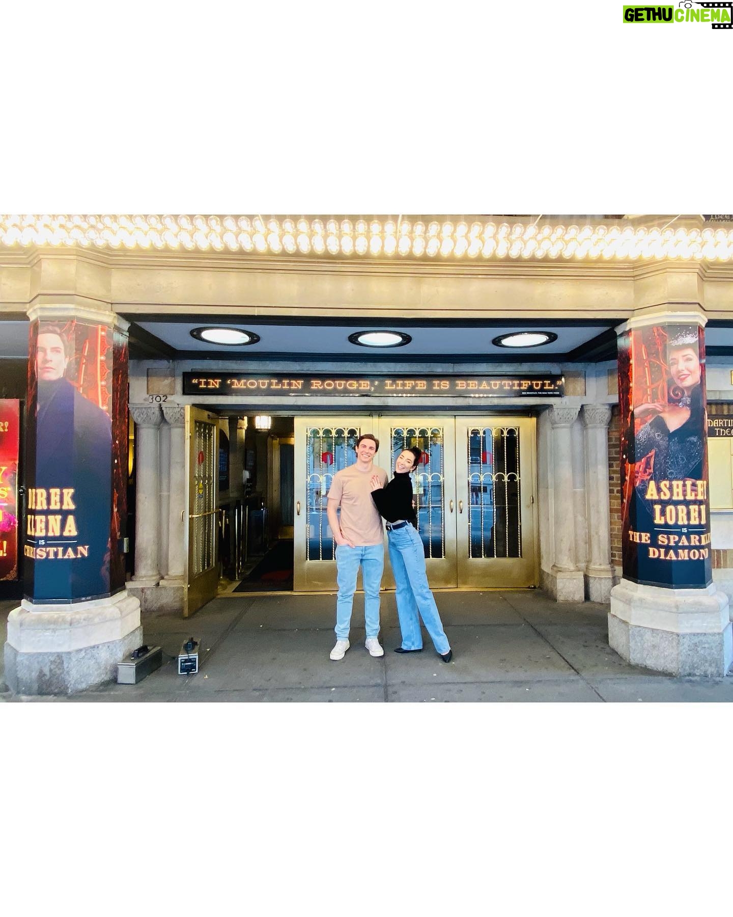 Derek Klena - 43.5K Likes - Here we gooo!!! Incredibly honored and excited to join this beautiful company and show. Truth, beauty, freedom, and a whole lotta ❤️. @moulinrougebway