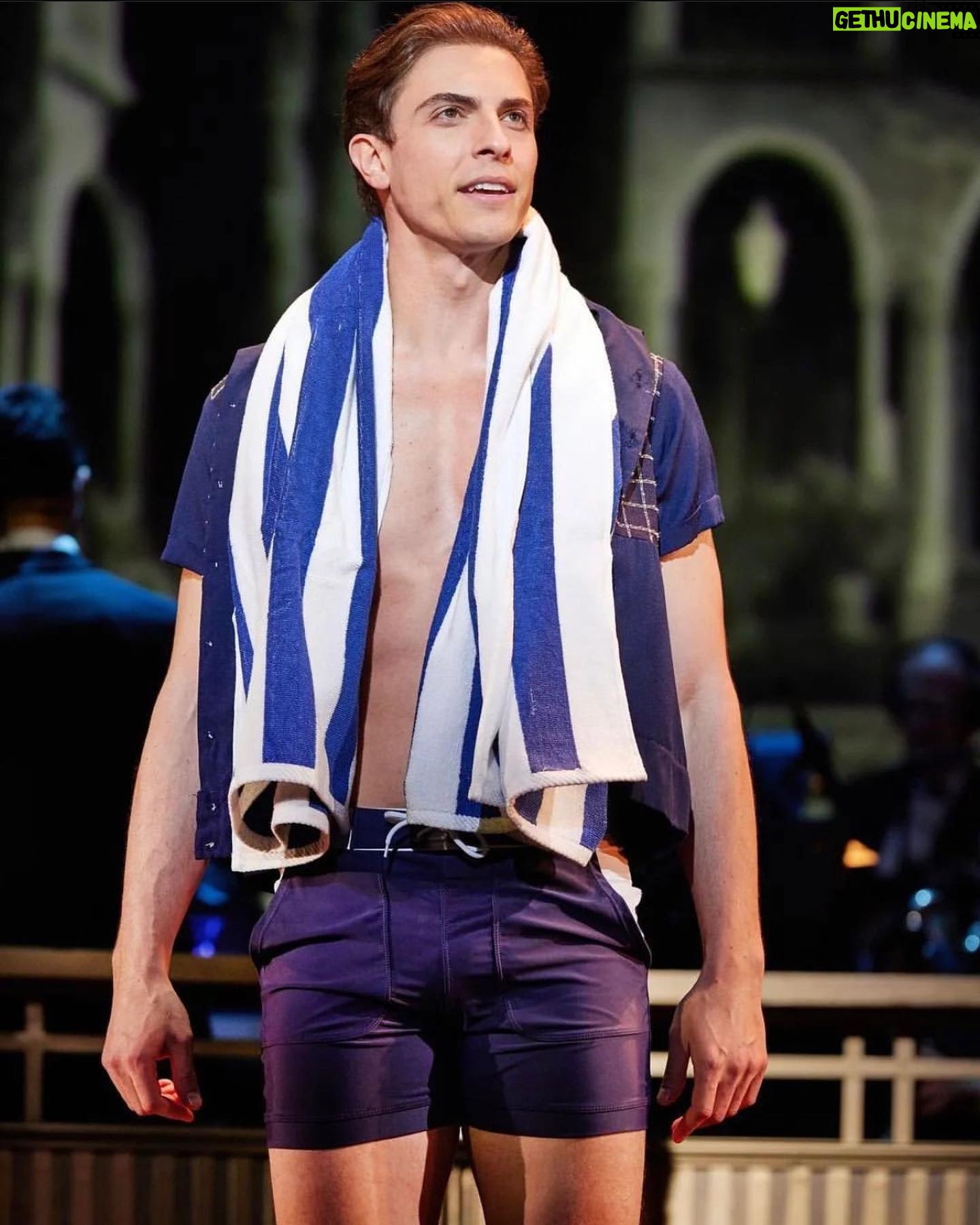 Derek Klena - 33.6K Likes - If they fill up the pool in the dead of winter, I’m not NOT gonna go in wearing little shorts and an even littlier shirt! 🤷🏻♂️ Last night we opened Sunset Boulevard at the @kennedycenter and could not be more proud to be a part of this production. From the legend @stephaniejblock and this insane cast, to @sammi.cannold and this dream creative team, it was the greatest group effort to pull this beautiful story together in just 2 weeks 😳 but honestly one of the most crazily gratifying experiences of my life. We did it y’all!! Come catch us in DC through Feb. 8th! 🙌🏼