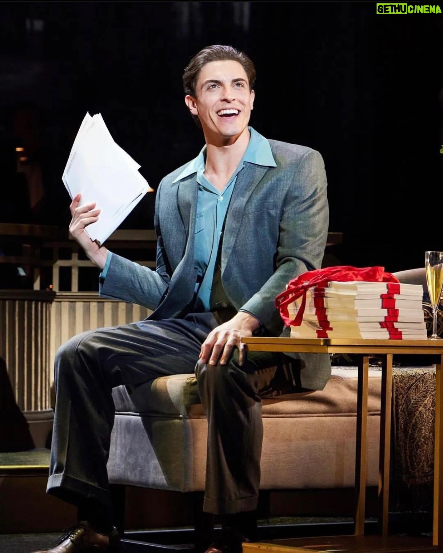 Derek Klena - 33.6K Likes - If they fill up the pool in the dead of winter, I’m not NOT gonna go in wearing little shorts and an even littlier shirt! 🤷🏻♂️ Last night we opened Sunset Boulevard at the @kennedycenter and could not be more proud to be a part of this production. From the legend @stephaniejblock and this insane cast, to @sammi.cannold and this dream creative team, it was the greatest group effort to pull this beautiful story together in just 2 weeks 😳 but honestly one of the most crazily gratifying experiences of my life. We did it y’all!! Come catch us in DC through Feb. 8th! 🙌🏼