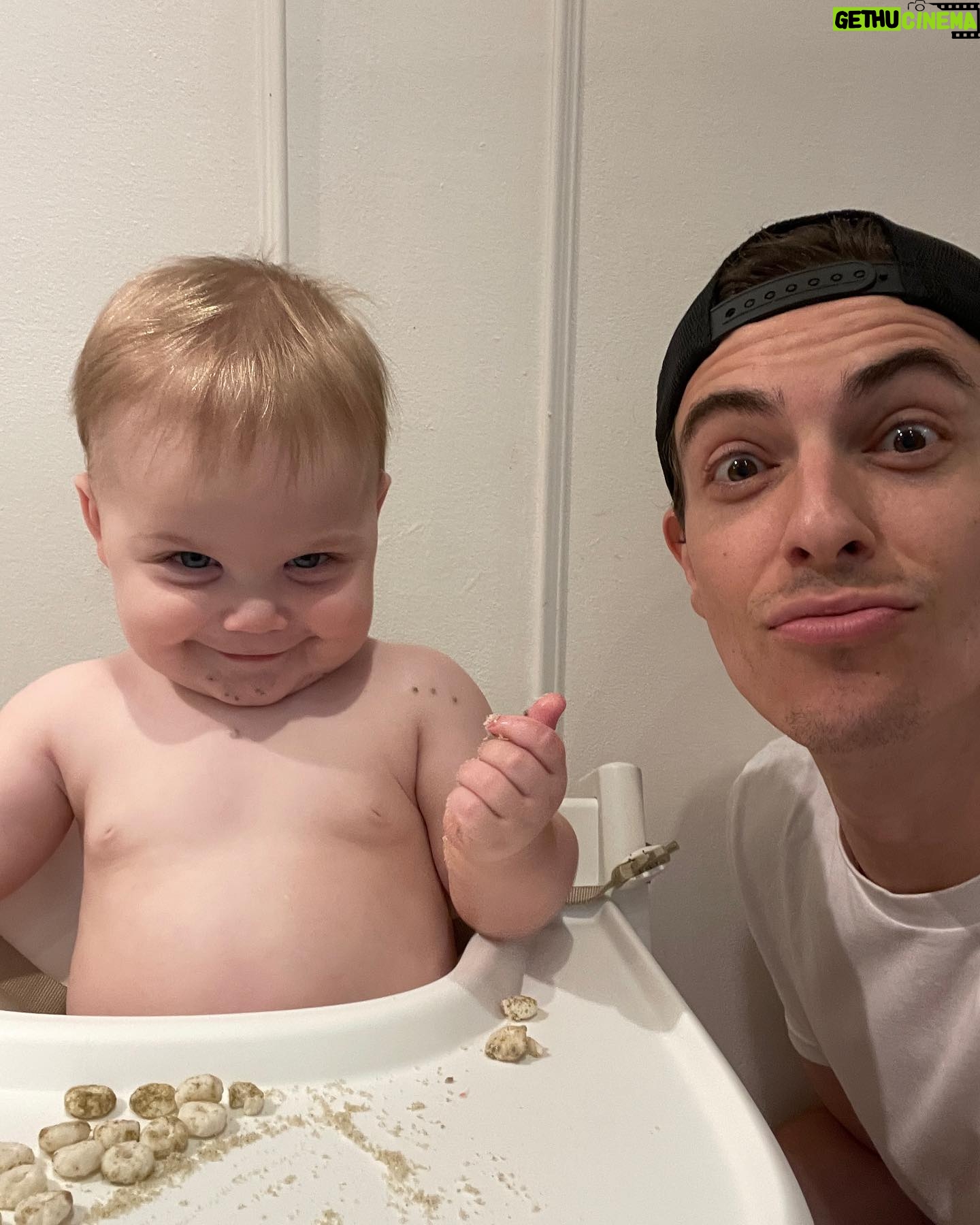 Derek Klena - 24.7K Likes - Bubba turned 1 today and I just about melted in a puddle of proud tears. Proud of how much he’s grown and blossomed before our eyes, proud of us for surviving year one of parenting…💀, and grateful to be surrounded by incredible family and friends that have supported us and loved him as their own. @leeshsqueash I’ll say it once and I’ll say it again, you are the greatest partner and mother anyone could ask for. YOU DID THAT! Can’t put into words how much we love you Daxy boy and look forward to you rocking our world for years to come. Happy Birthday Bubba! ❤️