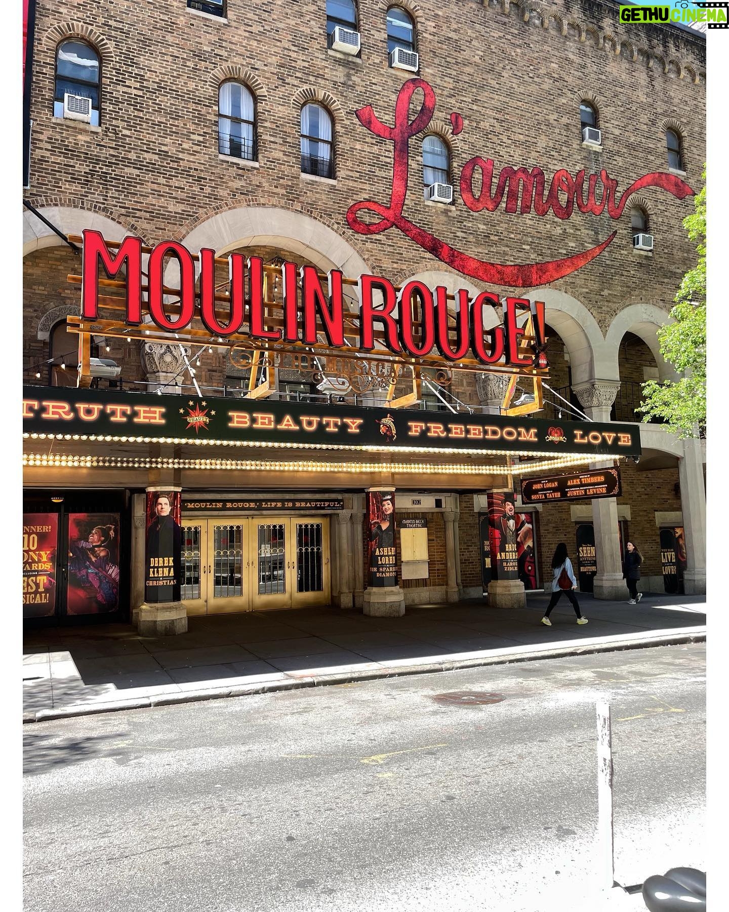 Derek Klena - 43.5K Likes - Here we gooo!!! Incredibly honored and excited to join this beautiful company and show. Truth, beauty, freedom, and a whole lotta ❤️. @moulinrougebway
