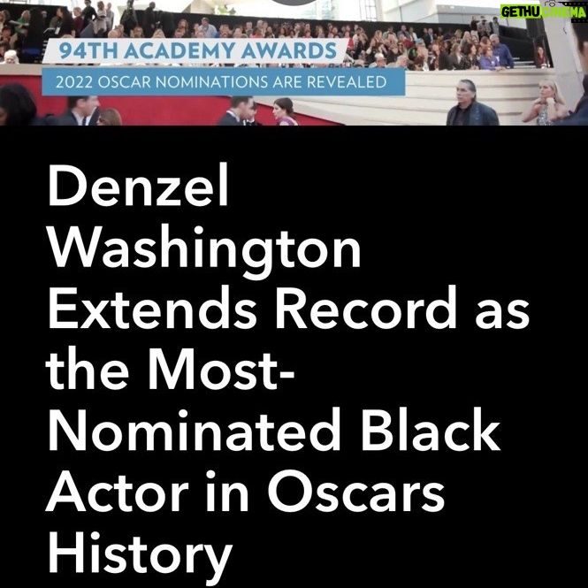 Derek Luke - 2K Likes - It matters every nomination, every ceremony, I salute U, Thank you,
for increasing the equity of the creativity u Rock #Denzelwashington