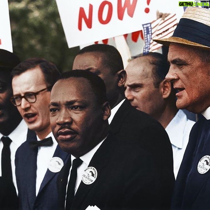 Derek Luke - 2.6K Likes - "We cannot walk alone. And as we walk, we must make the pledge that we shall march ahead. We cannot turn back." - Martin Luther King Jr // I Have A Dream (August 28th, 1963)
Today we CELEBRATE and HONOR the mighty March on Washington... 💪🏿✨ Where an estimated 250,000 people of all backgrounds, races, and class- came TOGETHER to stand for what's right, to demand action be taken by leadership and their fellow countrymen. ❣️They marched for jobs, for freedom, to condemn civil rights abuses against Black, Latinx, American Indian and other marginalized peoples. They saw a better tomorrow, a FUTURE for their children, their grandchildren, their family legacy.
Without their united efforts, we would be living in a different reality... A different country... A different 🌎 world ... So we thank them 🙌🏿.. And we promise to carry forth their vision of an America for all people. ❤️