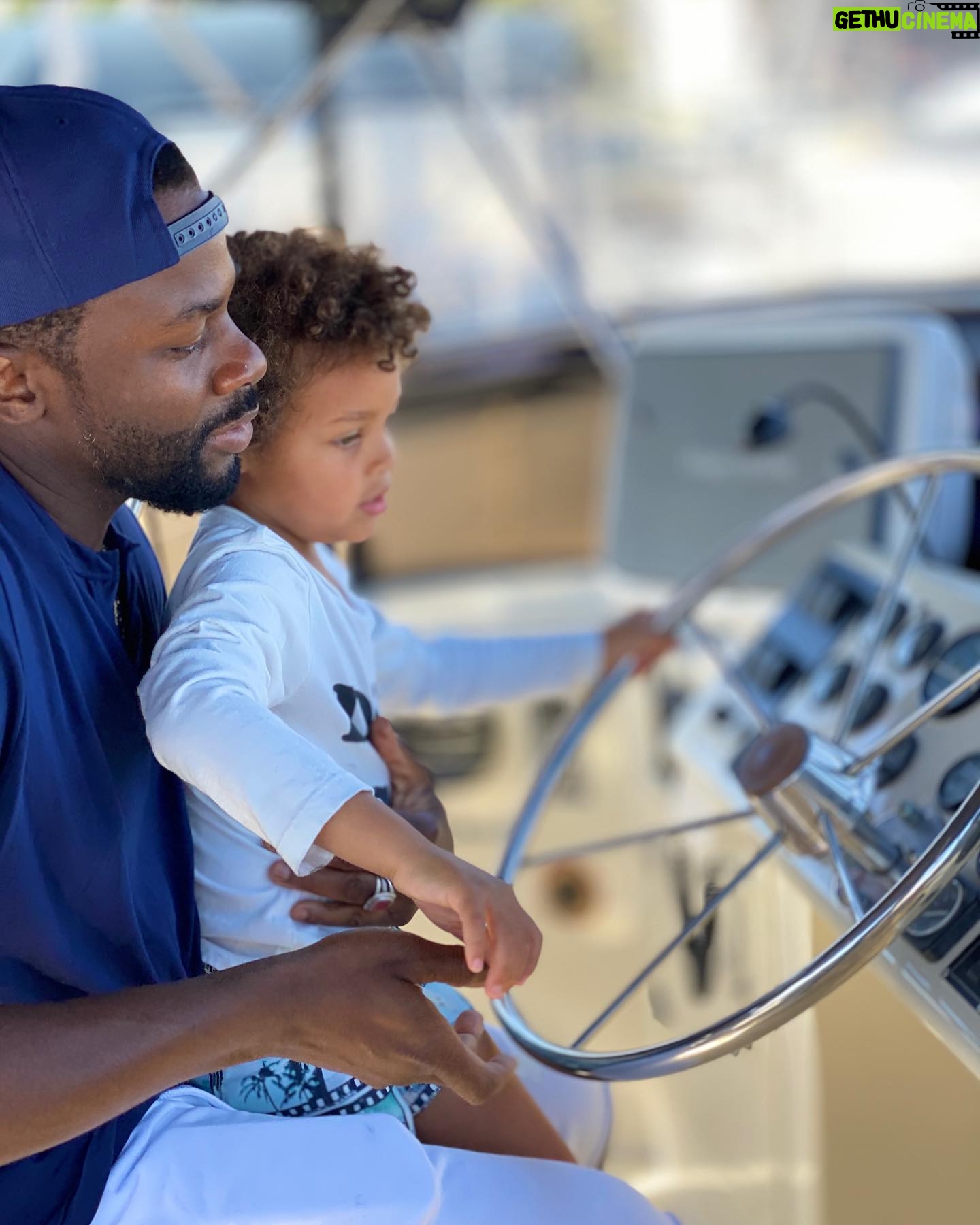 Derek Luke - 14.5K Likes - My Son/day! My son is so unfiltered. We visited a yacht 🛥 club and were trying to fit in lol. He called me out with fun, hugs, & kisses 😂
I’m learning the point of having things is to enjoy them!!!!