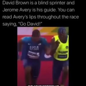 Derek Luke Instagram - Sight can’t be a fact of the outer, it must be a factor of the inner, a person with Sight (not ethnicity-color) will always lead those with no sight, “what’s powerful about this clip to me it-appears that the Blind runner is leading the person with sight” I’m always looking for life gems: ( just my perception)lessons “SELAH”
