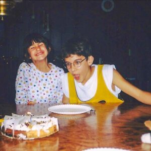 Derek Peth Instagram - Thanks so much for all the birthday wishes from you all! I still don’t know how the skinny dork in this picture from a town with just a few stoplights ended up on your tv with a life so blessed with support and kindness from strangers of all walks of life. Y’all are incredible seriously. My little sis here definitely had a large part of that accident and I want to say how thankful I am for having a best friend in you, Rach! She FaceTimed me today from her classroom and the energy and happiness from the little ones made my day in a way that has me thinking about how we look at the world and treat each other in grade school and how so many of us stop as adults. I’m definitely going to be trying to see the world through the eyes of a child even as I mark another year down in my book of life.