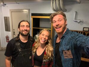 Derek Theler Instagram - Big shoutout to our friend @noahkahanmusic who will be headlining at The Hollywood Bowl this weekend! 
Lisa and I first saw Noah play live 7 years ago when he was opening for Milky Chance. We were so impressed and became immediate fans of him and his songwriting. 

I’m so happy that the rest of the world has now discovered him, because he deserves it. And boy, his meteoric rise in success is legendary. 

Noah’s music has chronicled our lives together. We were at his concert the night before we got engaged and were singing his songs while labor with Denali. His music just keeps getting better. 

We never miss an opportunity to see Noah live. Can’t wait to catch him at the Bowl.