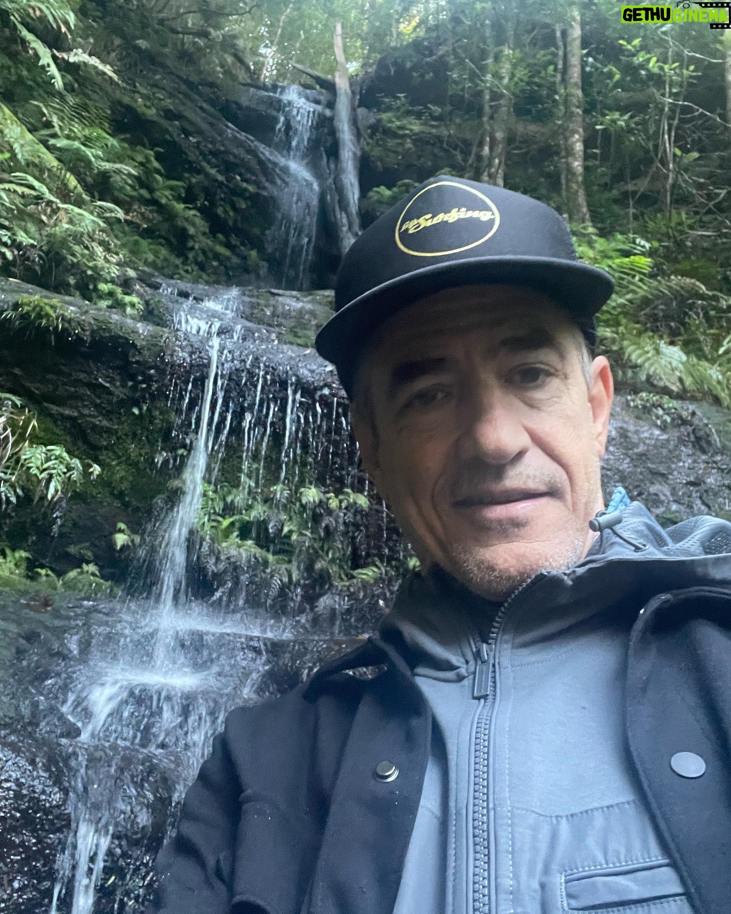 Dermot Mulroney - 8.3K Likes - hike to the falls with my Aussie mob