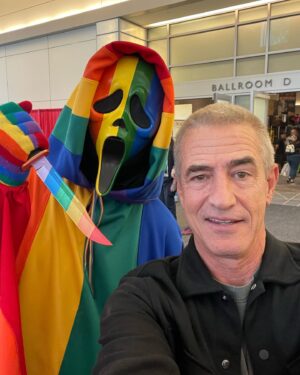 Dermot Mulroney Instagram - SCREAM-ing with pride  #longtimecompanion #mybestfriendswedding #thefamilystone #scream6